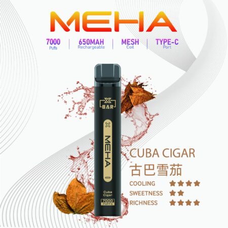 Meha Xbar 魅嗨小黑條 一次性電子煙 7000口|大容量持久型 台灣現貨供應 Meha Xbar 魅嗨小黑條 一次性電子煙 7000口|大容量持久型 台灣現貨供應
