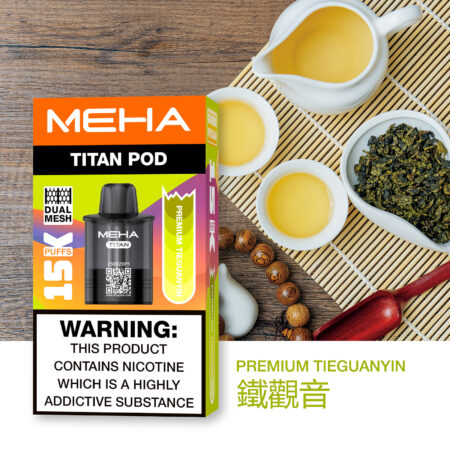 MEHA 魅嗨 TITAN 泰坦|15000口超長續航|15ml 大容量 × 雙霧化芯|買三送主機 MEHA 魅嗨 TITAN 泰坦|15000口超長續航|15ml 大容量 × 雙霧化芯|買三送主機